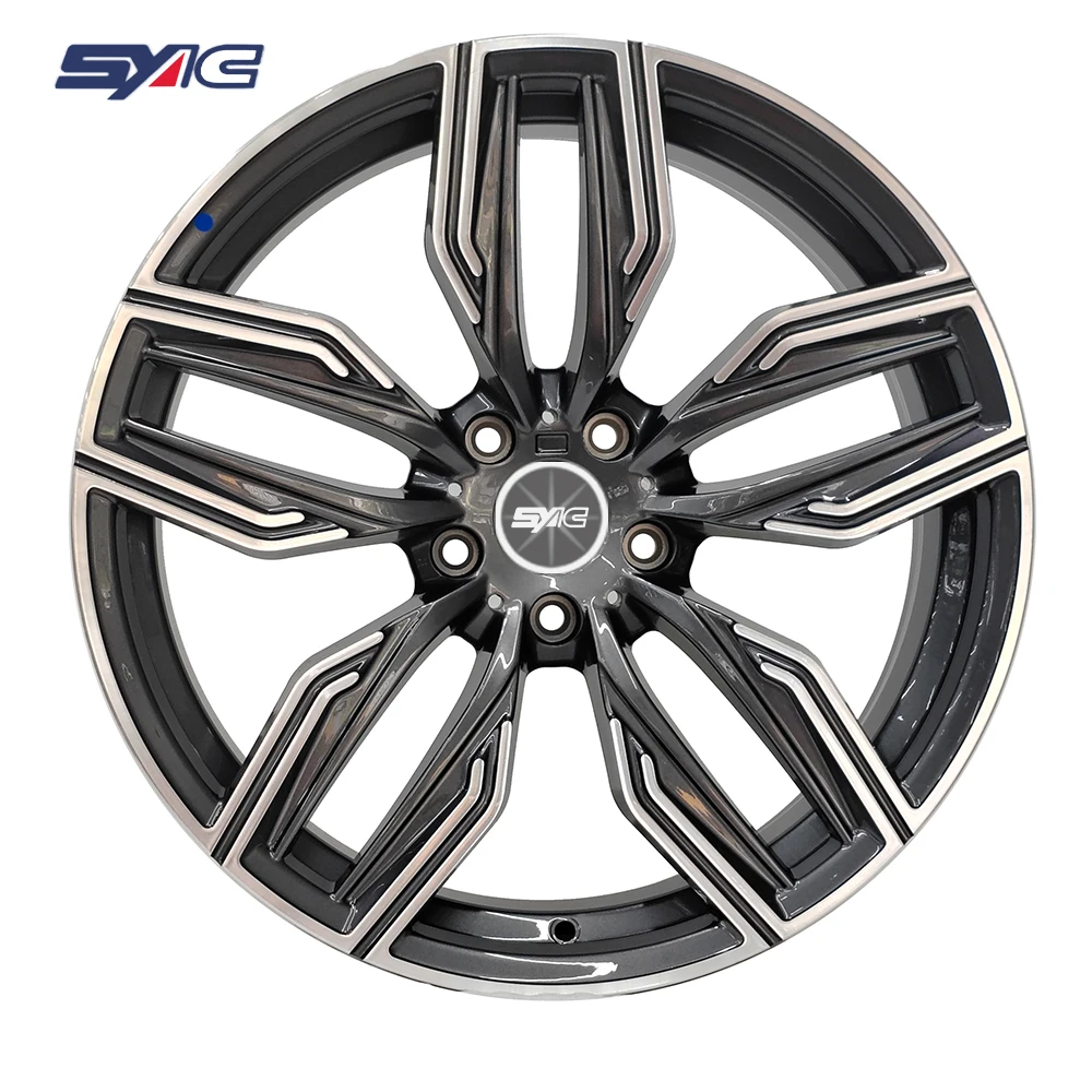 SYAC Factory Customized Forged Wheels 6061-T6 Aluminum Alloy Wheels 19*8.5J PCD5*112 ET25 CB66.45