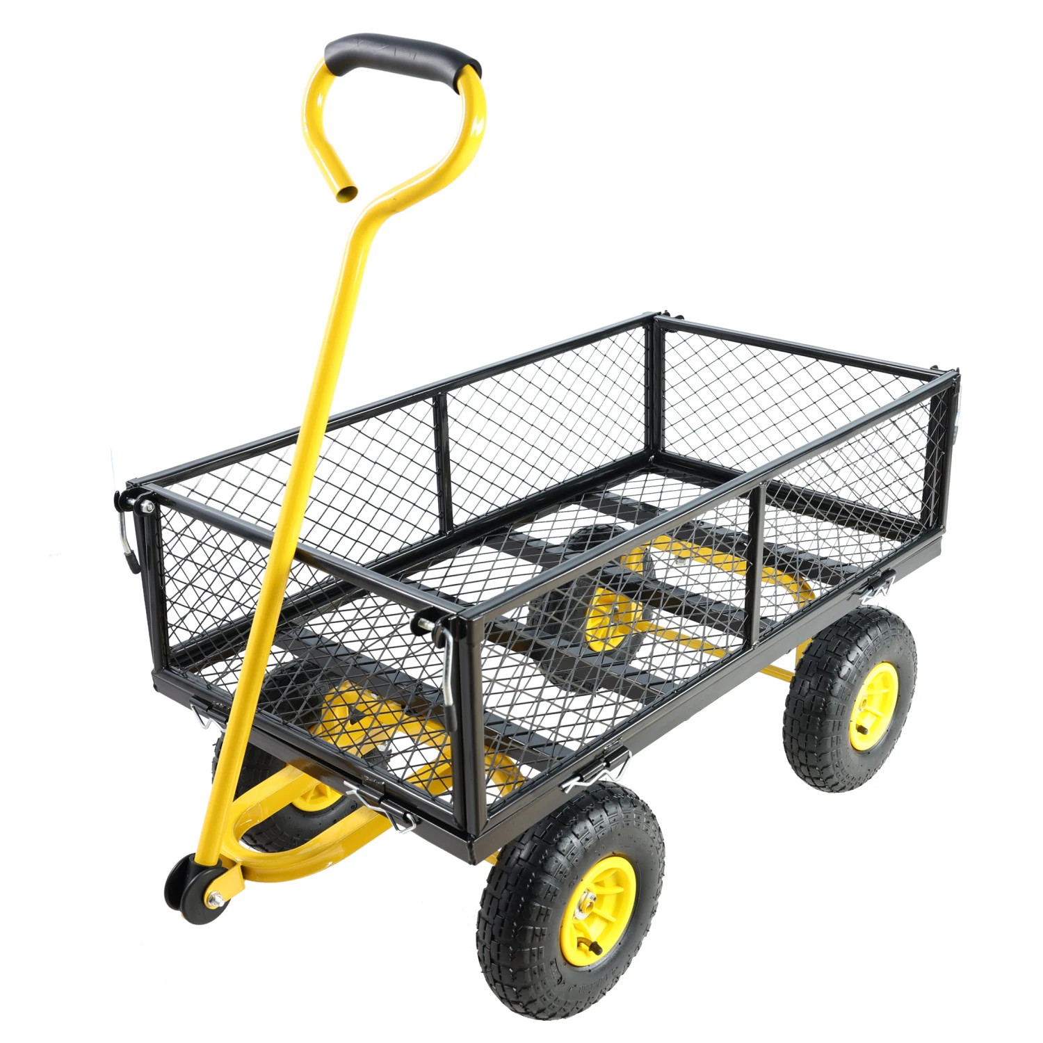 Wagon Cart Garden cart trucks make it easier to transport firewood