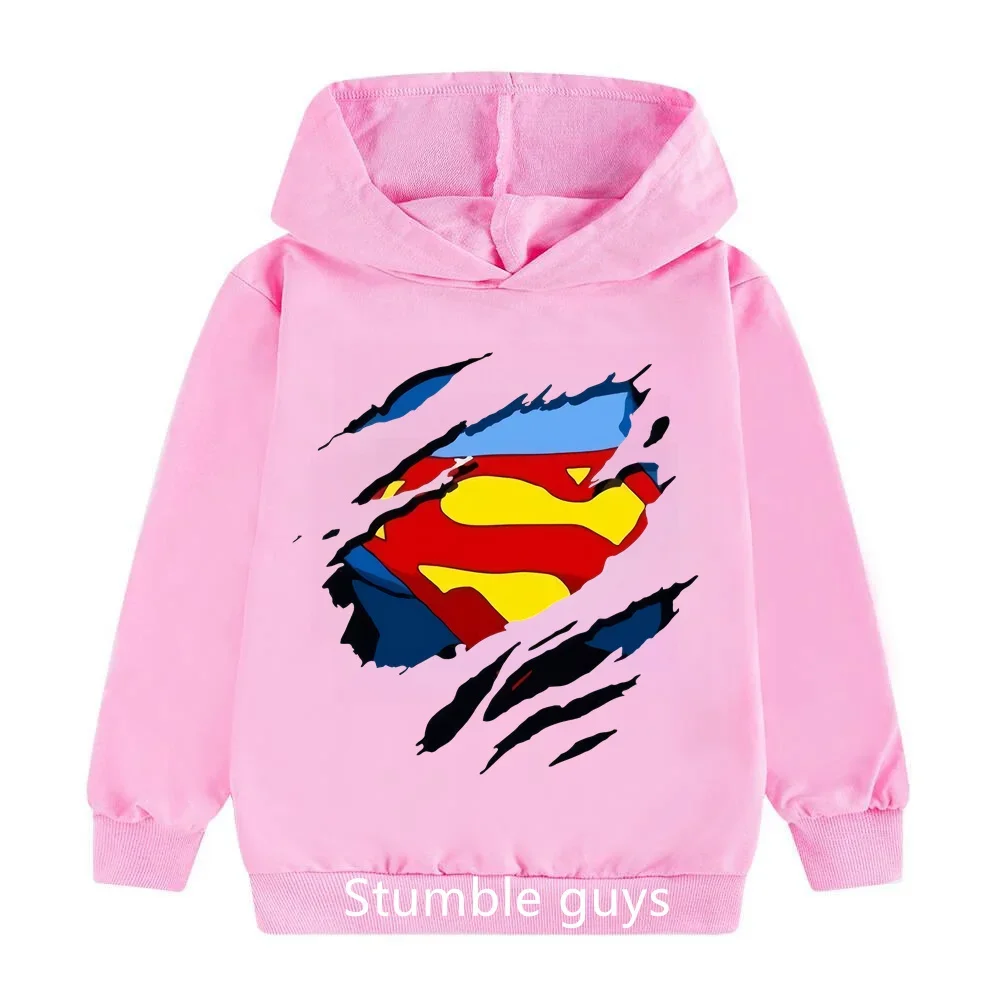 Marvel American Drama Around Batman Superman Around Children\'s Clothes Spring and Autumn Men and Women Hoodie