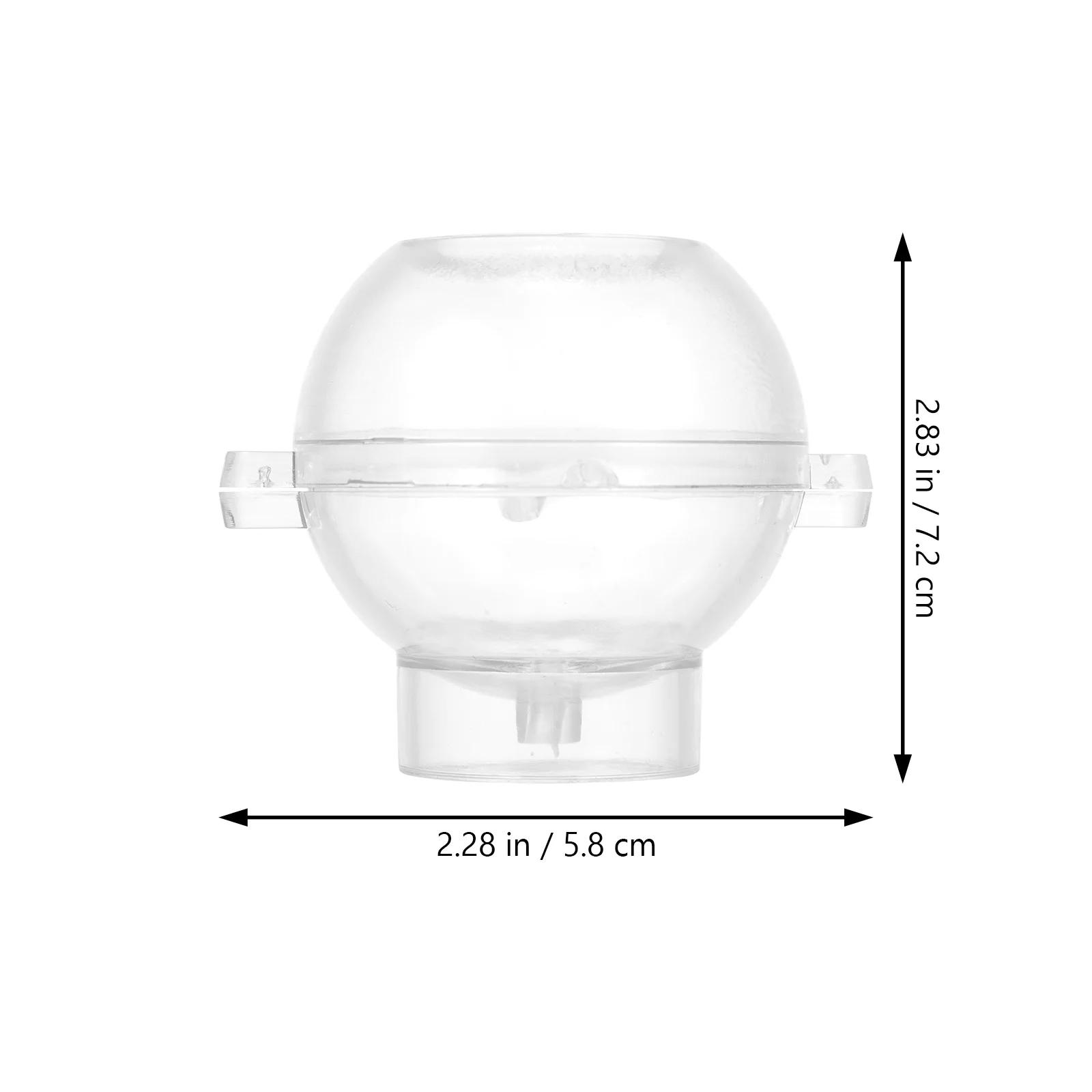 

Making Mold Ball Shape High Transparent Reusable Plastic Diy Sphere Mold For Gift Decorative Aromatherapy Crafting
