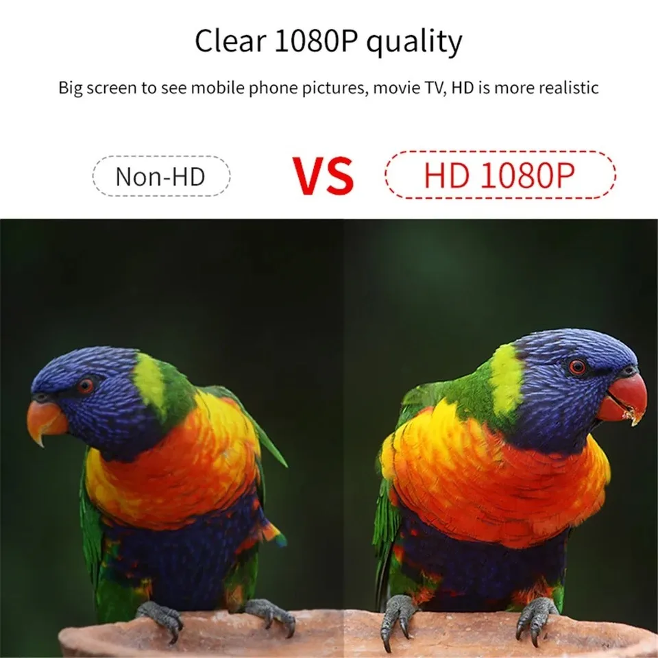 جهاز عرض HDTV M2 Pro اللاسلكي ، P ، جهاز عرض HDTV ، شاشة ، شاشة عرض مرآة ، محول استقبال لنظام IOS ، andro ، Miracast ، DLNA