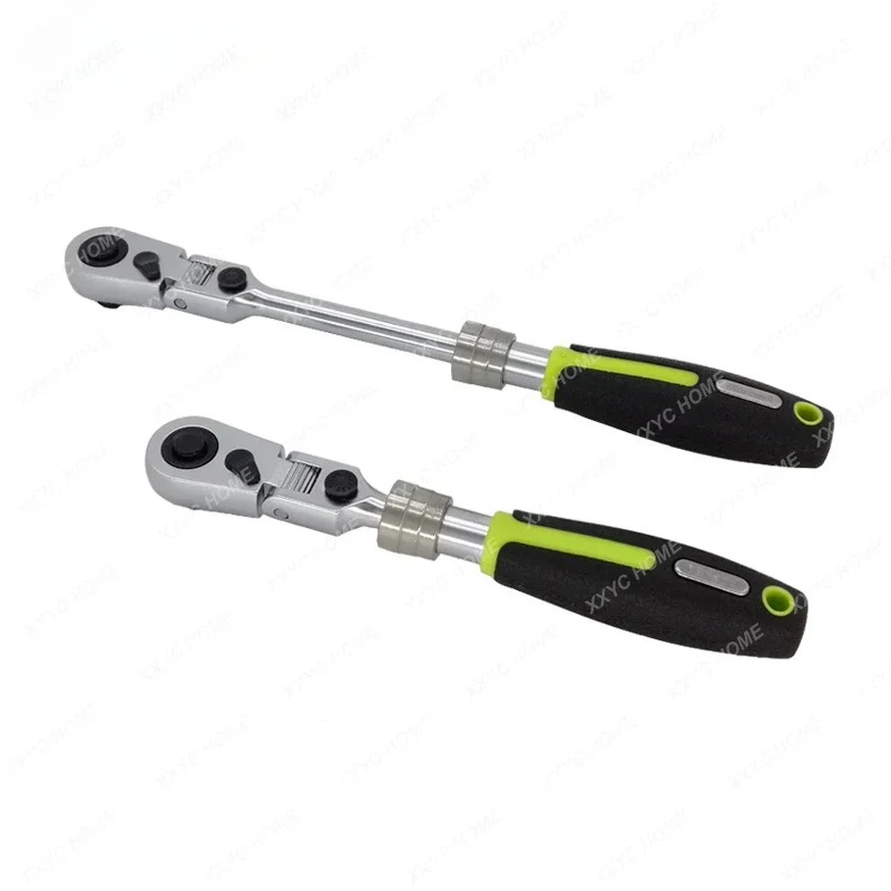 

Multifunctional Movable Universal Two-Way Fast Retractable Socket Ratchet Wrench Fly Wrench Tool Suit