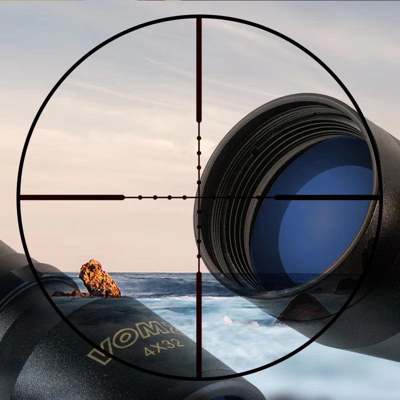 بصريات الصيد 4x32 الادسنس نطاق البندقية البصرية البصر مع السكك الحديدية جبل تلسكوب مناظير Luneta الفقرة بندقية تلسكوب الادسنس #1