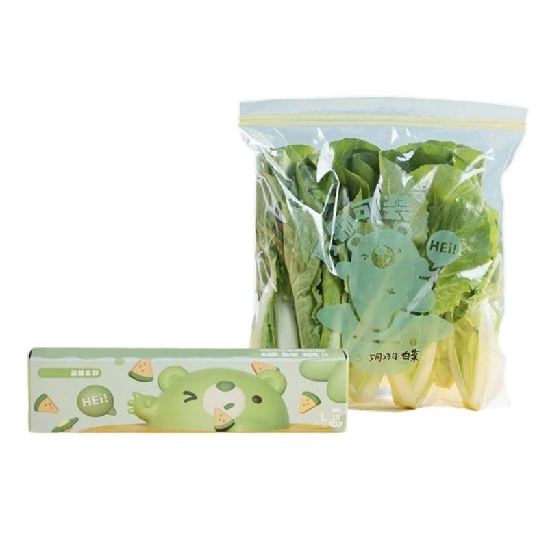 

Fashionable Reusable Bags Portable for Kitchen Storage and Safety