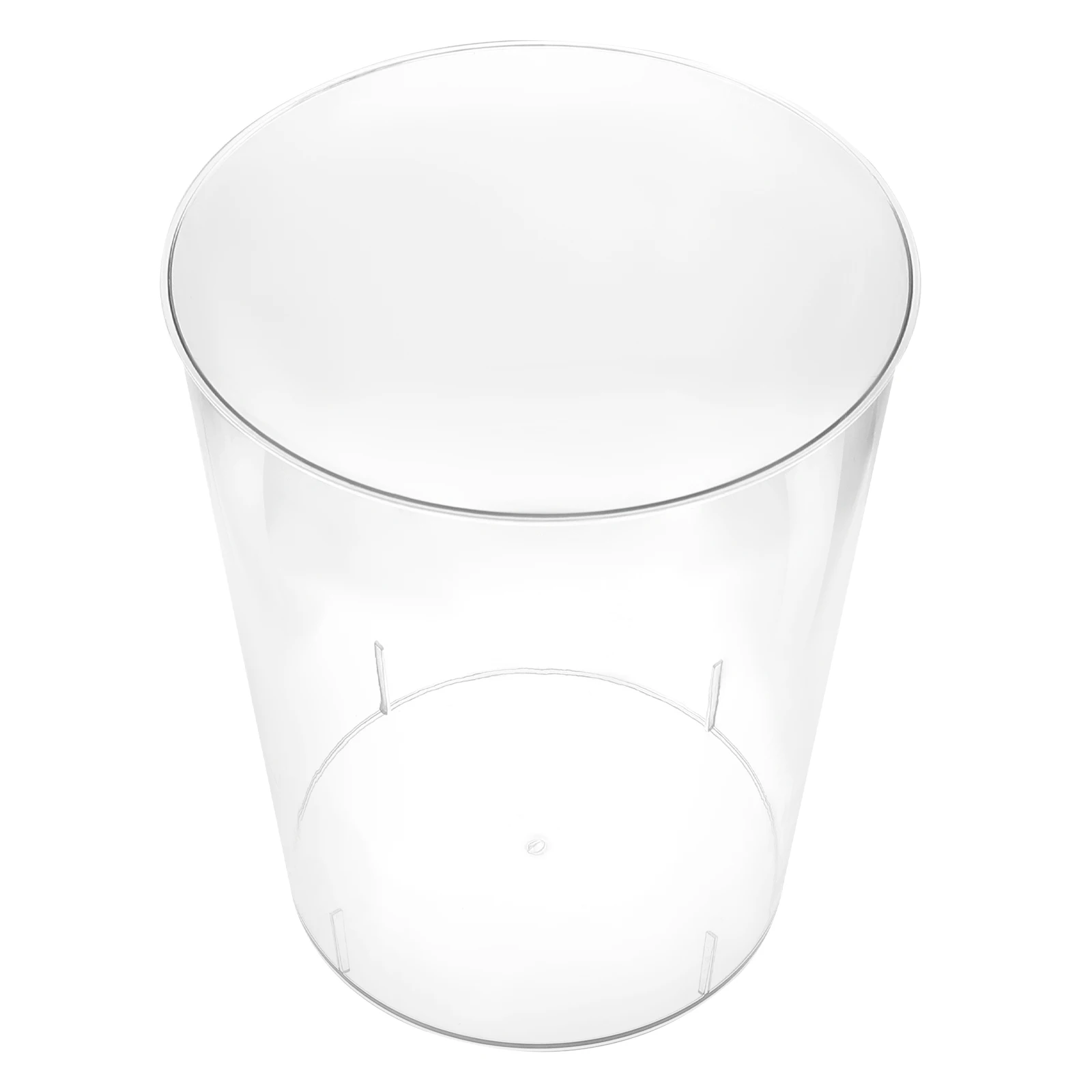 

No Lid Waste Paper Basket Simple Plastic Home Waste Container For Bathroom Office Kitchen Garbage Trash Bin Household