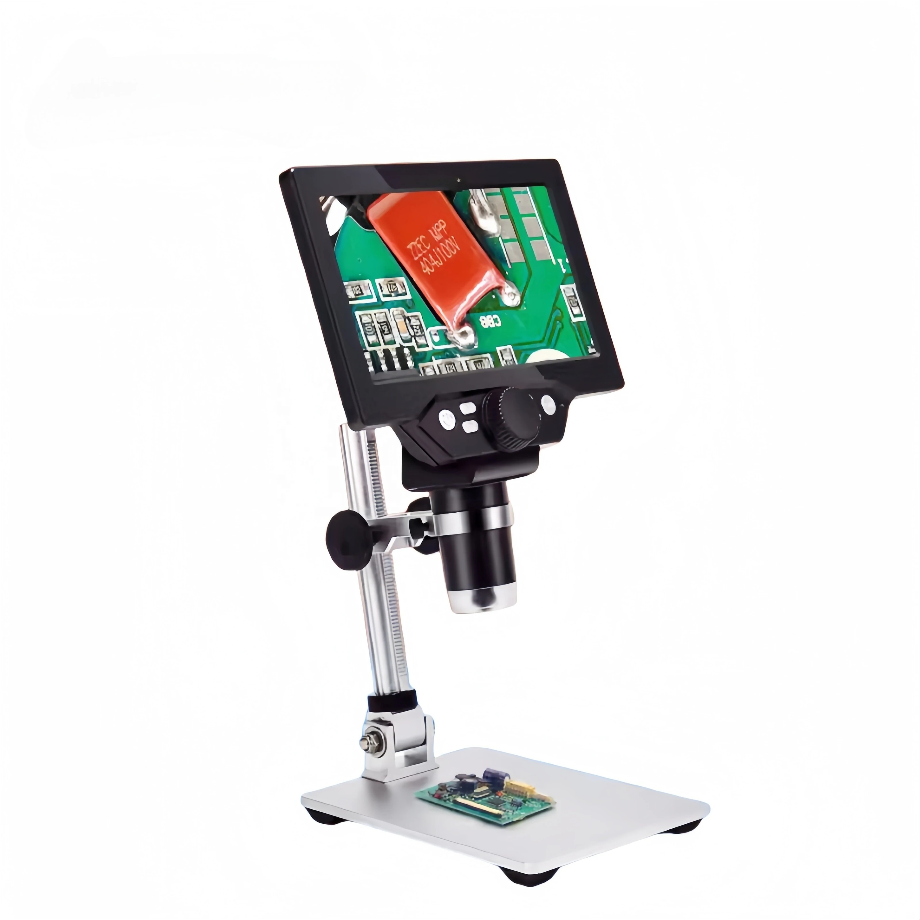 7 Inch High Definition 1200X Industrial Digital Microscope LCD/Digital Electron Type