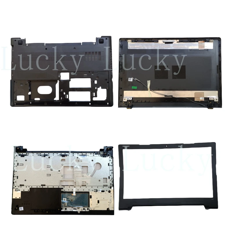 Nuevo para Lenovo IdeaPad 300-15ISK IBR: Tapa trasera LCD, bisel, reposamanos, cubierta inferior y cubierta trasera E.