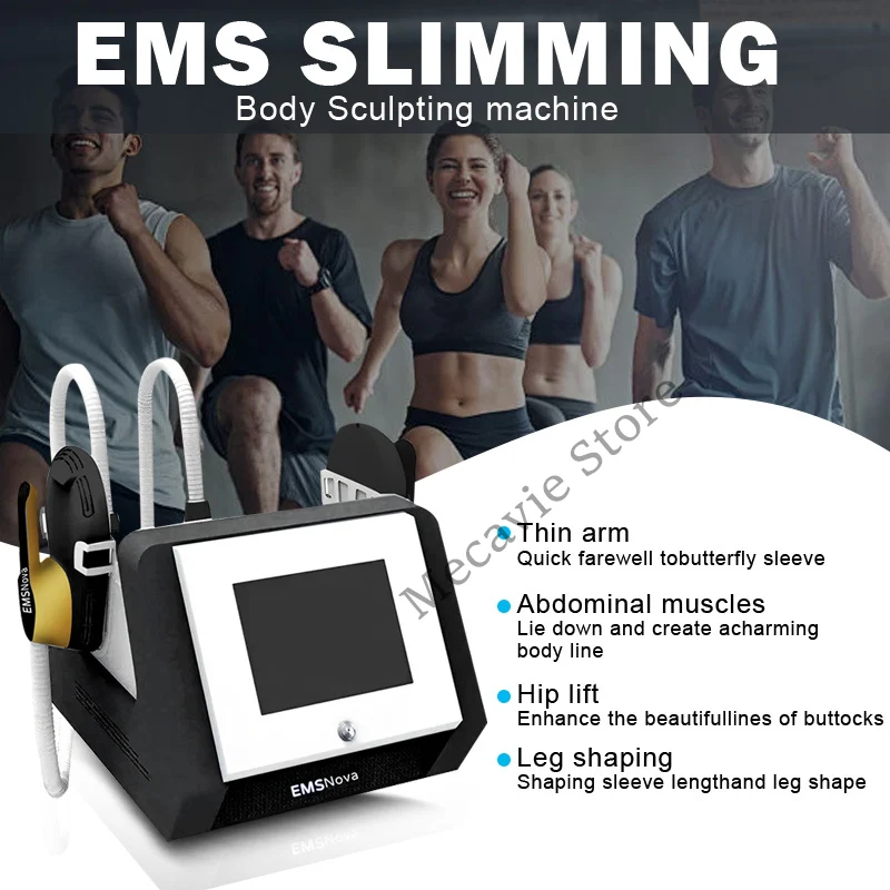EmsNova Cellulite Removal Weight Loss Fat Burn Butt Hip Lift Muscle Build Stimulate Slim Body Shaping Machine
