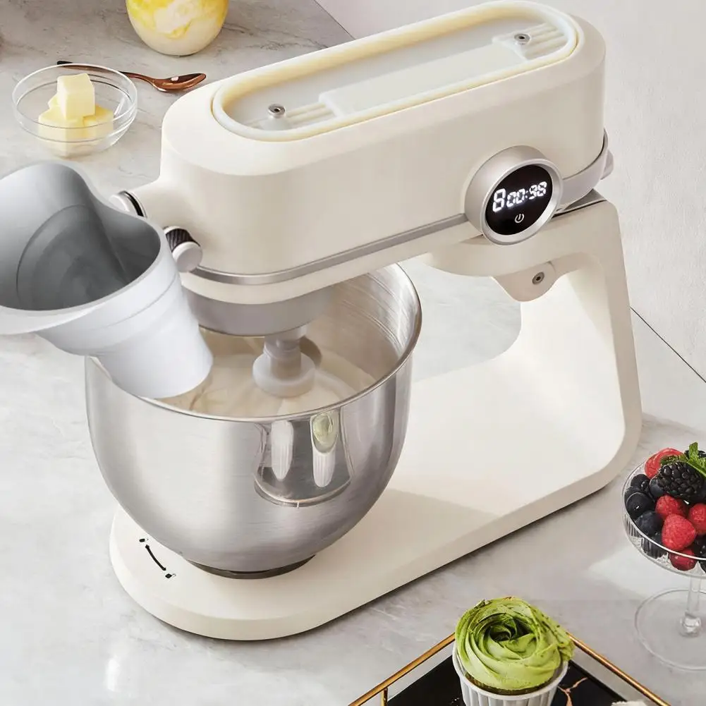 Flour Funnel for Baking Wide Opening Baking Funnel Professional Silicone Flour Funnel for Kitchenaid Mixer Mess-free for Baking