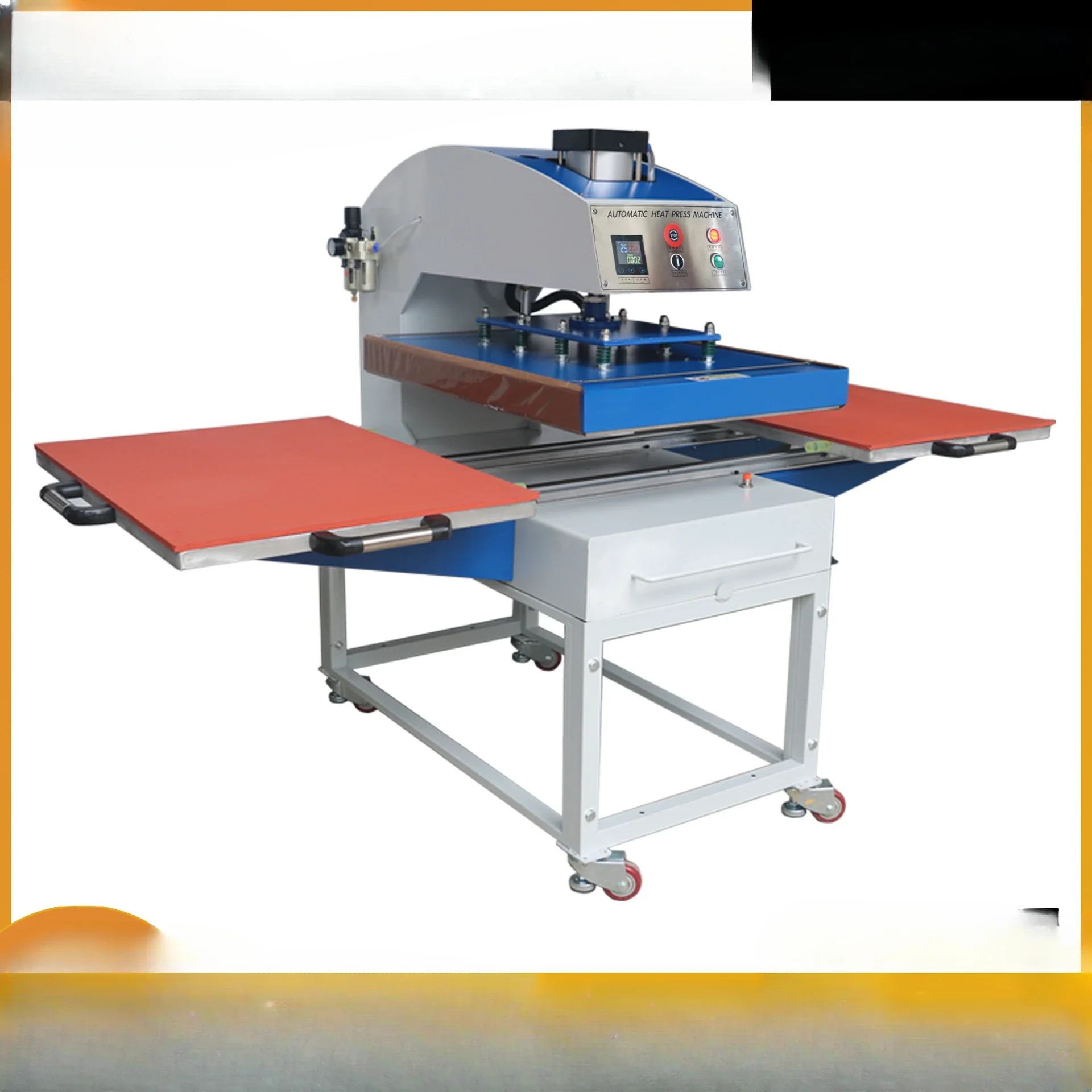 

Pneumatic machine 50 * 60cm pneumatic double station heat transfer machine pneumatic heat transfer machine