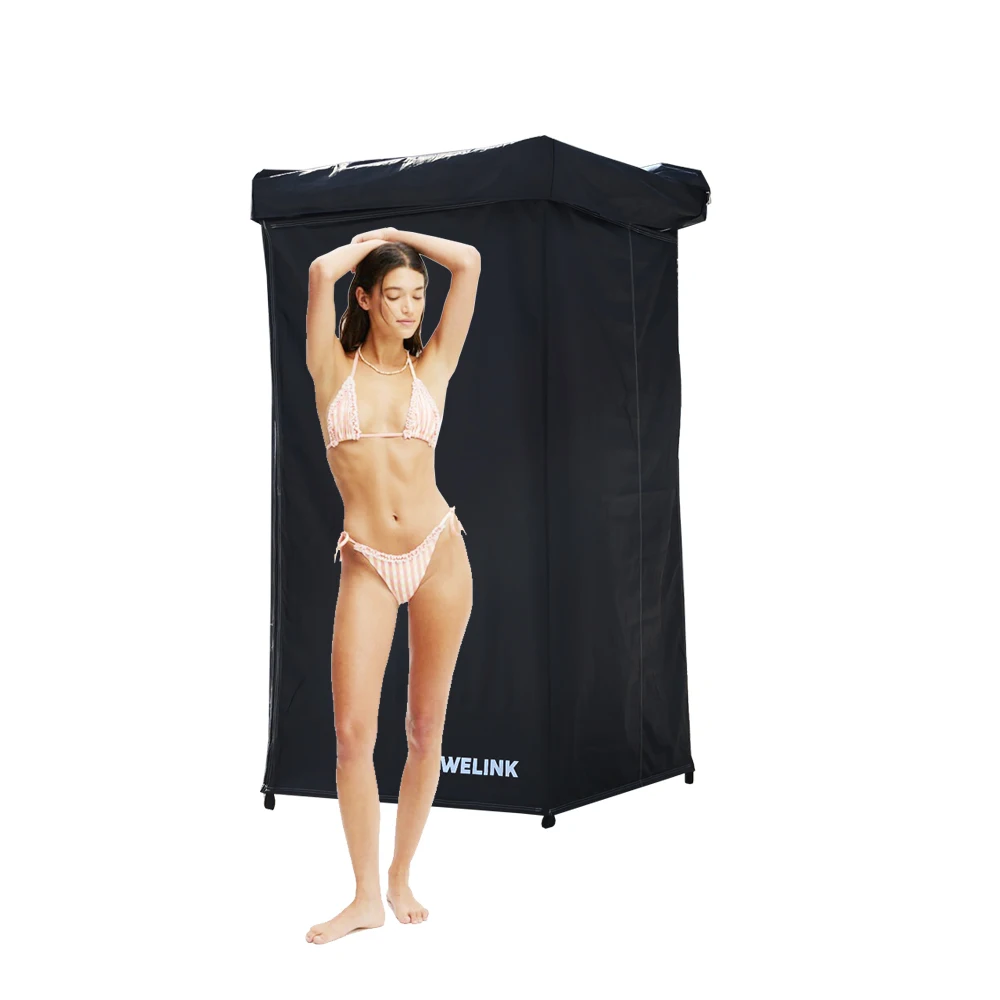 

Fiber Locker Luxury caravan Outdoor Shower Room Camping Shower Car Mobile Shower Room Cubicle