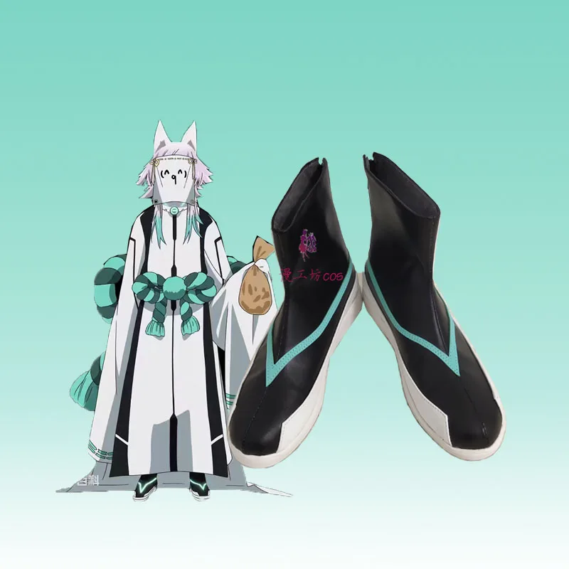 

Костюм для косплея Twin Star Exorcists Tataraembali Cosplay, ботинки ручной работы из искусственной кожи, карнавальные ботинки для Хэллоуина