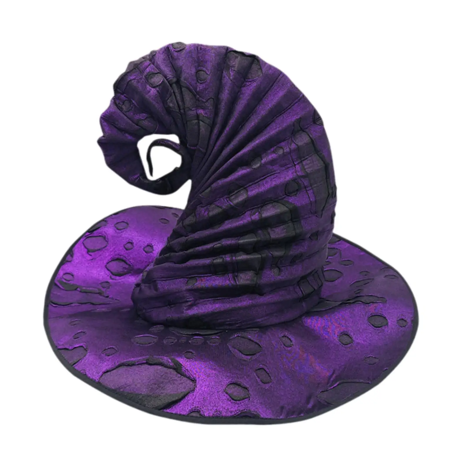 Witch Hat Supplies Headwear Pointed Top Hat Wide Brim Costume Accessory for