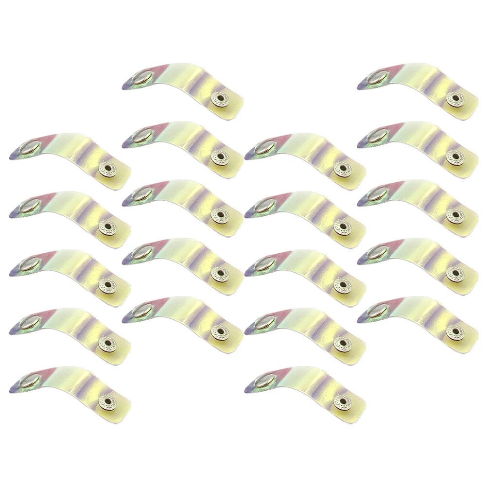 

20Pcs Transparent Cable Organizers Small PVC Earphone Cord Holders Desktop Cable Wraps for Home Office School Organization