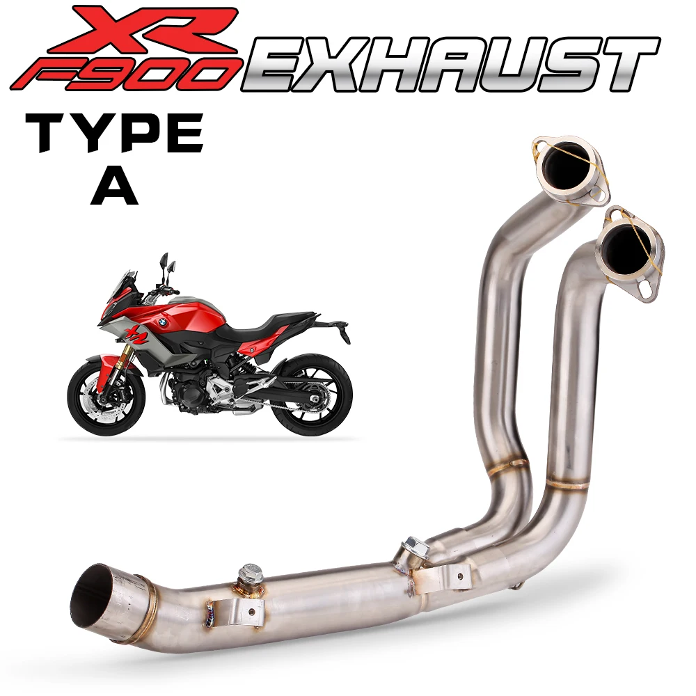 

Motorcycle exhaust heads, front link pipe, muffler, for F900R, F900XR, 2020-2023
