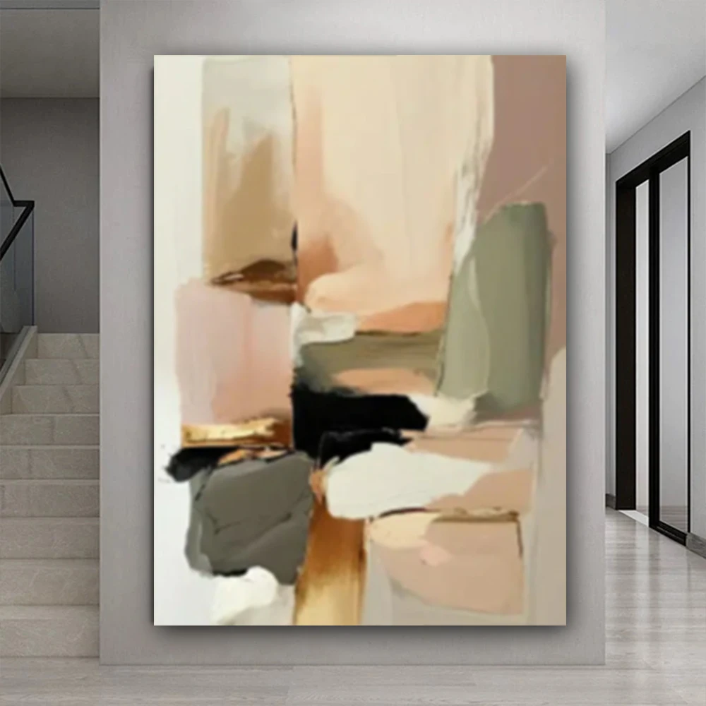 

Hand Painted Oil Painting Modern Canvas home Decor Painted graffiti wall art Big salon Canvas Painting for home Room Decor Mural