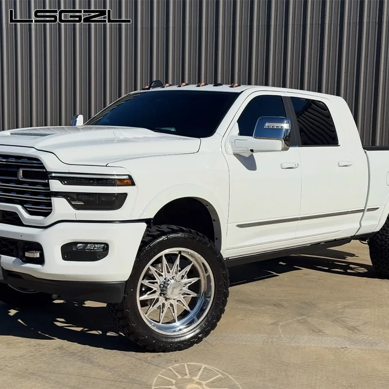 LSGZL Forged Truck Wheel 20x10 22x12 24x12 24x14 Polishing Super Single Wheels 6x139.7 8x6.5 6x5.5 8x180 10x225 Deep Dish Wheels