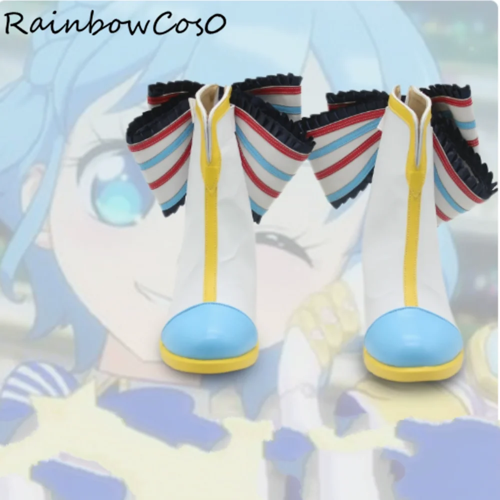 

Dorothy West Pripara pretty rhythm Cosplay Shoes Boots Game Anime Halloween Christmas RainbowCos0 W4623