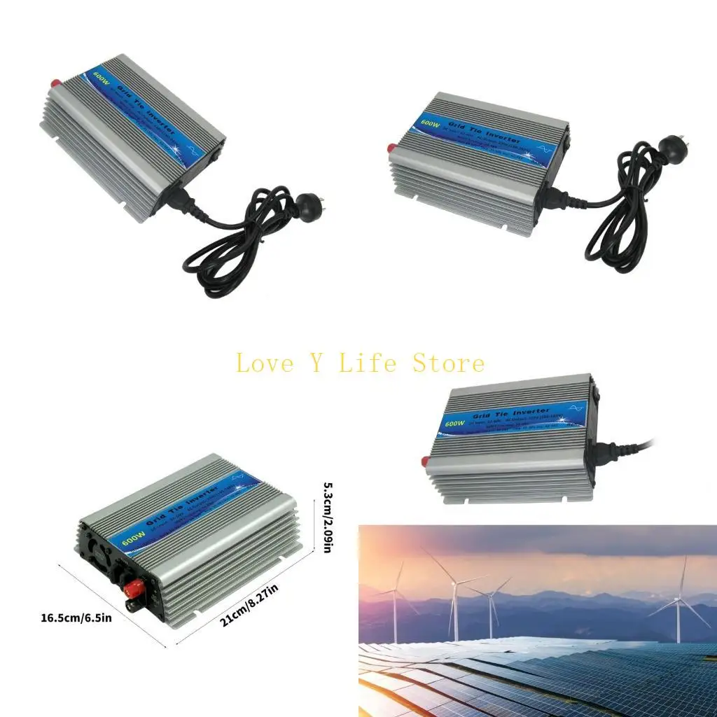 L74C 600W High Efficiency Solar Power Inverters Grids Tie Solar Inverters for Home Use