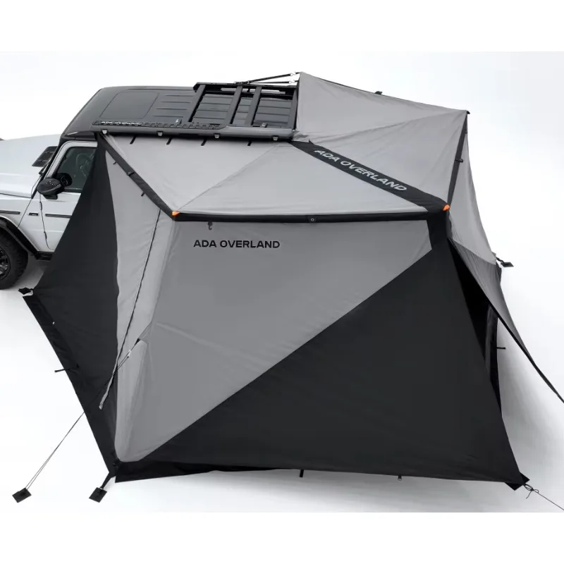 Cool Design Outdoor Graphene Coating 3 Pieces Private Extend Tent Car's Roof 2m&2.5m 270 Awning Wall Shelter