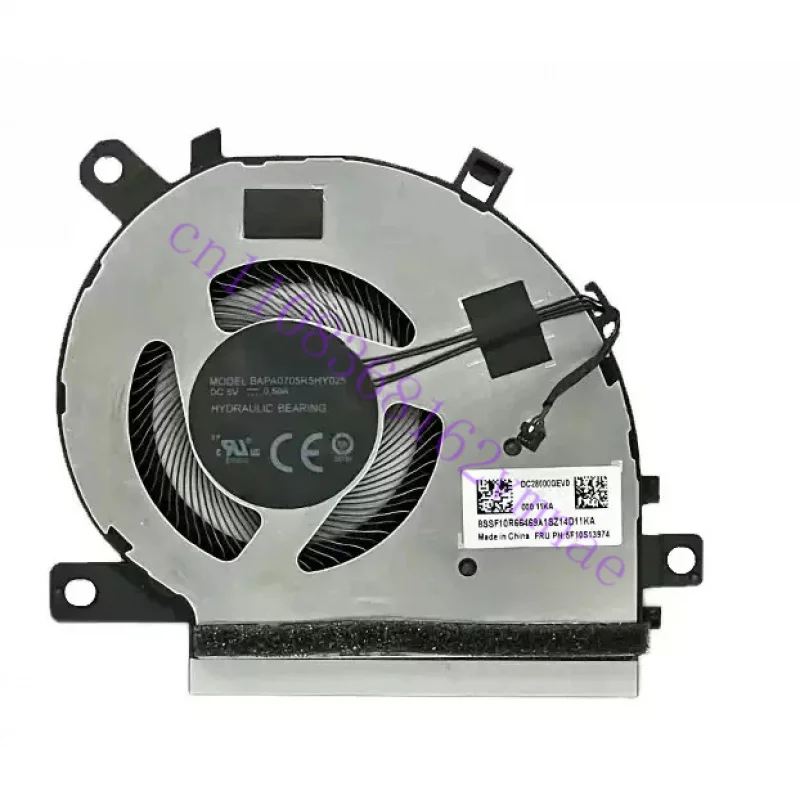 

Laptop CPU Cooling Fan For Lenovo ideapad FIex 5 CB-13IML05 5F10S13974 DC5V