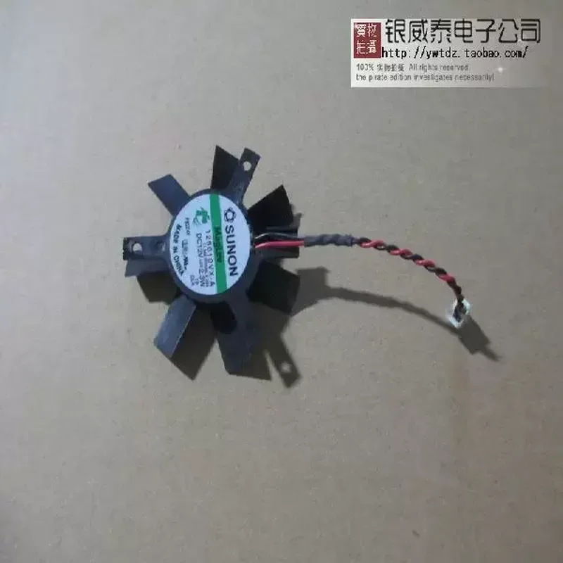 Original ATI Graphics Card Fan for SUNON 125010VX-A 12V 2.3W with 3.2cm Hole Distance