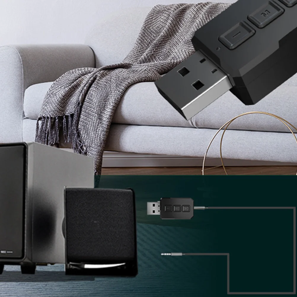 

Receiver Wireless 5.0 Chip Fast Transmission Adapter For Headphones Speakers Game Console Usb-A Wireless Audio