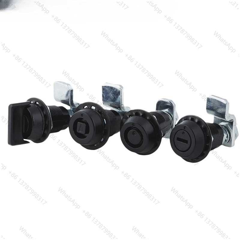 Handle type compression E3 series rotary tongue lock, straight handle lock 35mm universal keyless
