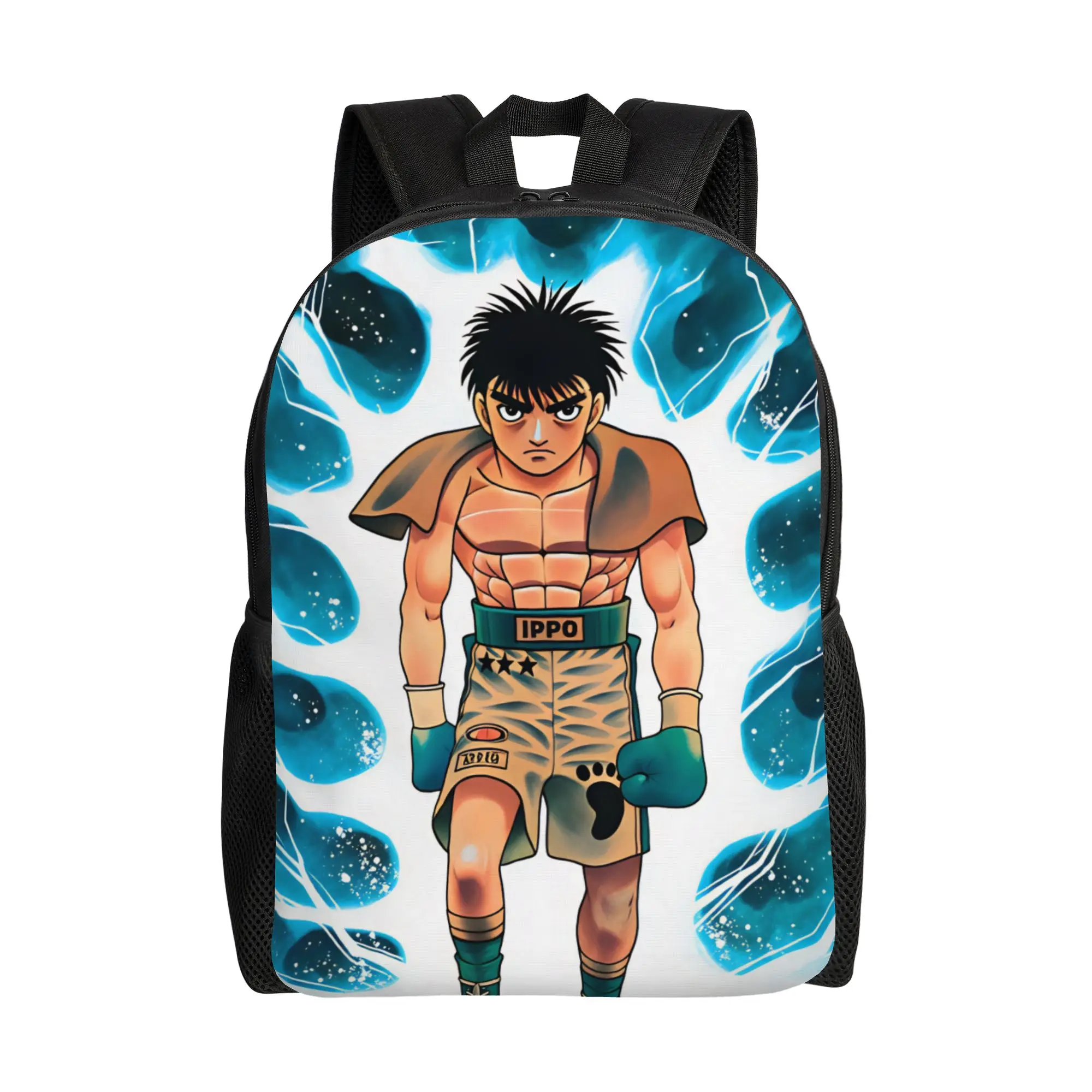 Hajime No Ippo Kamogawas Backpack  Travel Backpacks Student Unisex High Quality Big High School Bags Aesthetic Rucksack