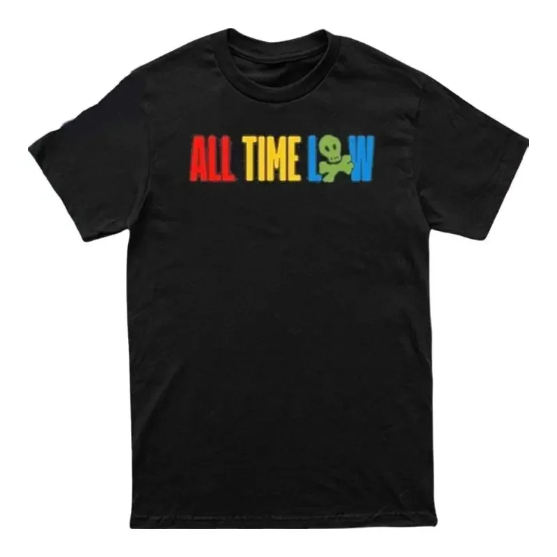 All Time Low Rock Band Everyone Äôs Talking Logo 2025 Tour T shirt Allsize