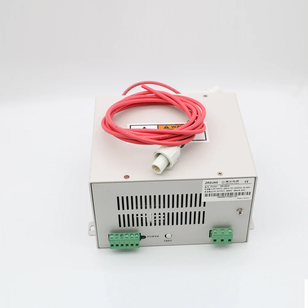 HAOJIAYI Voeding Laser 50w ZR-50W voor 40W 50W 60W Co2 Glazen Laserbuis