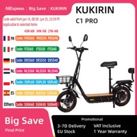 KuKirin C1 Pro Adult Electric Scooter With Seat 14\