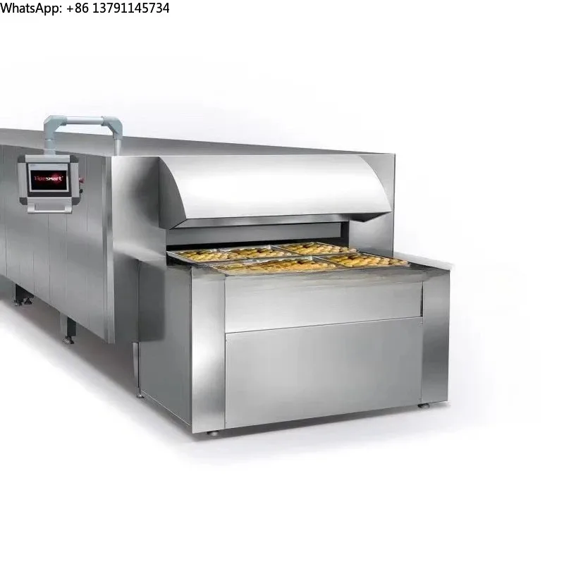 Tunnel Oven Natural Gas Oven Fully Automated Cake and Bread Production Line Burner BBQ