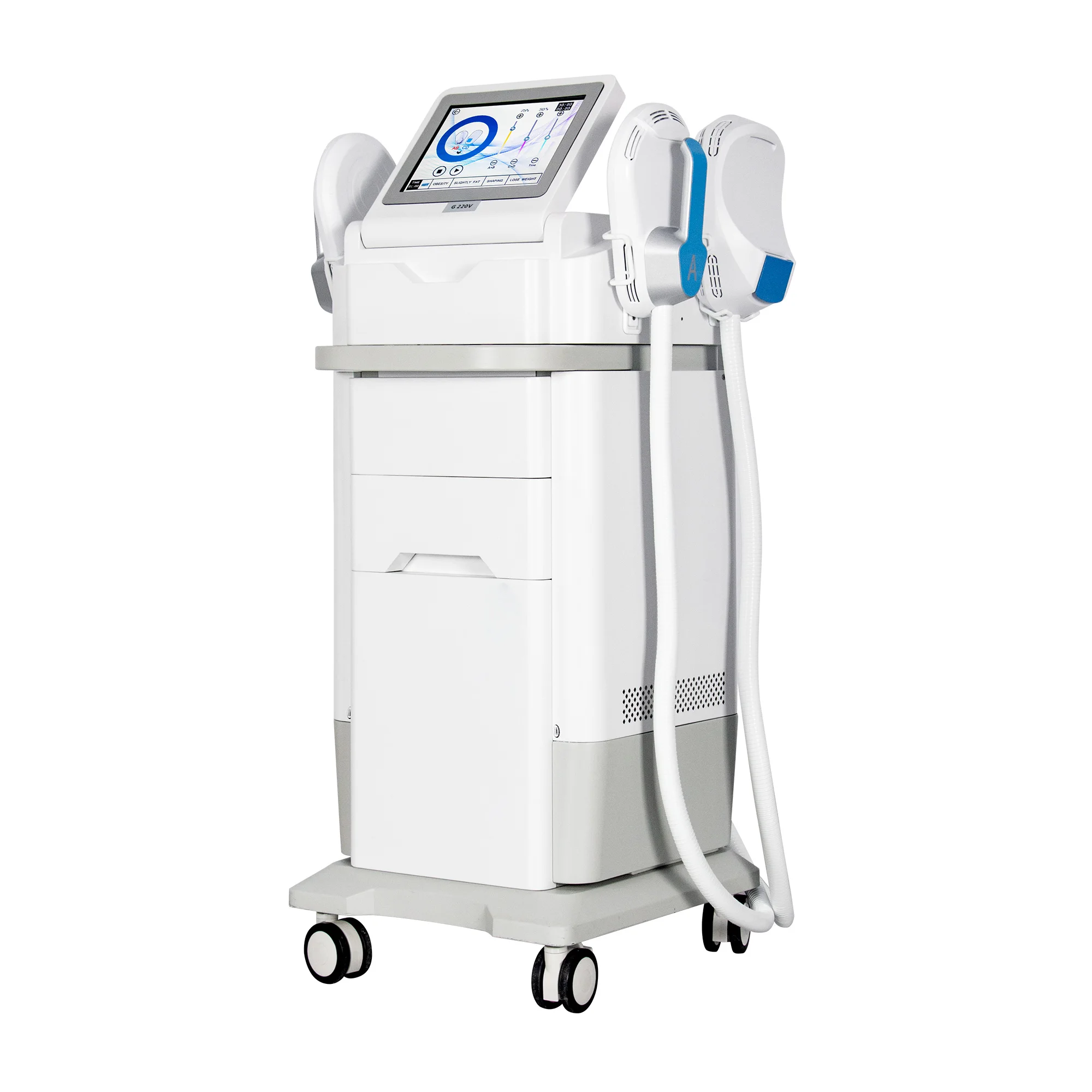 ขายร้อน TAIXL Neo 15Tesla RF เครื่อง Professional Body Sculpt 6500W Ems Stimulator Slimming แบบพกพา