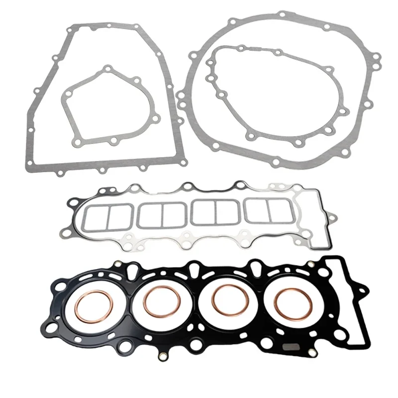 Motorcycle Full Cylinder Crankcase Cover Oil Pan Gasket Kits For Kawasaki Ninja ZX6R ZX-6R ZX600 2000-2002 ZZR600 2005-2008