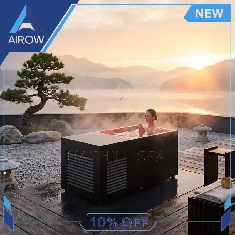 for Commercial Home 304 Stainless Steel Ice Bath Chiller Cold Plunge Tub Indoor Outdoor Spa Recovery Training Fitness