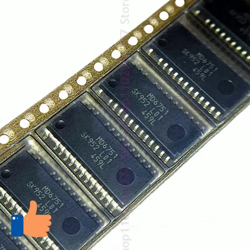 

10-100pcs New MD6751 MD6751-L01-TL SOP-28 LCD chip