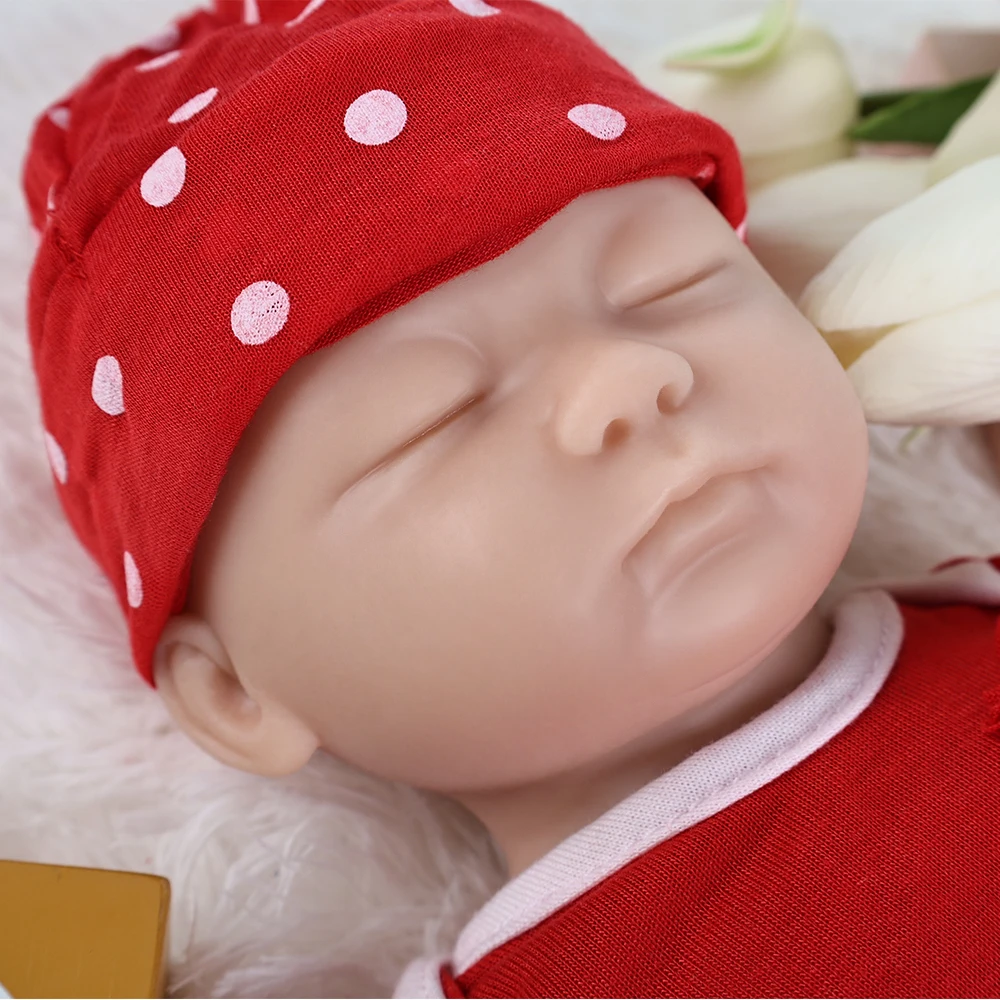 IVITA WG1509 15 pollici 100% Silicone Reborn Baby Doll Realistico Non Verniciato Ragazza Bebe Bambole Morbide con Vestiti per Bambini Giocattoli per Bambini