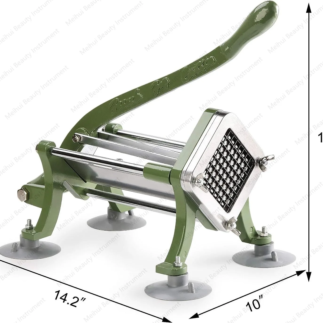Manual French Fry Machine Amazon Commercial Household Potato Cutting Machine Melon Fruit Cutting French Fry Machine