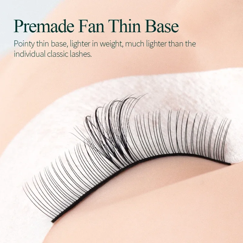 SONG LASHES Hot selling songlashes easy to pick up high volume lashes premade fans wispy fans