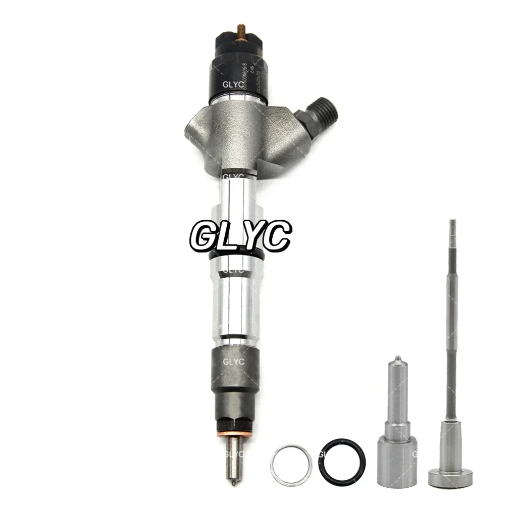 

Die sel Common Rail Fuel Injector 0445110355 0445110509 0445110533 For FAW Fourth Rings Caijun CA4D 2.8L EU3 LOMBARDINI 5010090