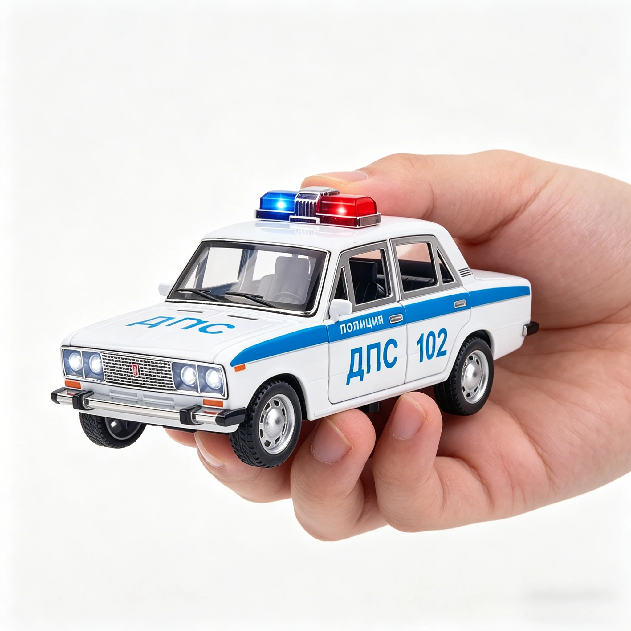

1:24 Lada Classic Car Alloy Car Model Diecast Metal Toy Police Vehicles Car Model High Simulation Collection Childrens Gift