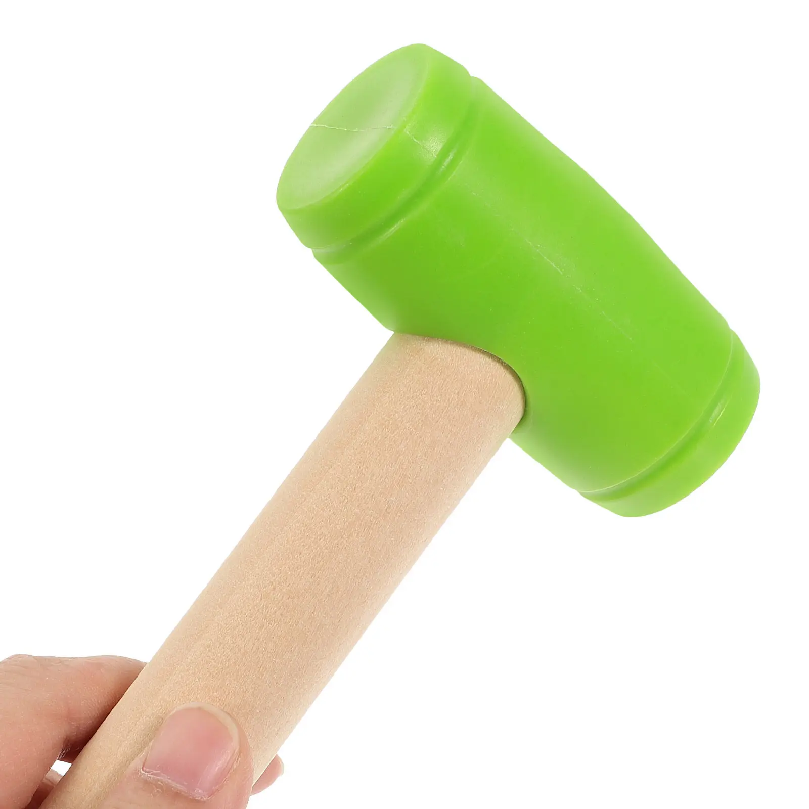 

2Pcs Children Hammer Play Creative Small Wooden Pounder Kids Beating Gavel Improving Hand Eye Coordination Fun Plaything
