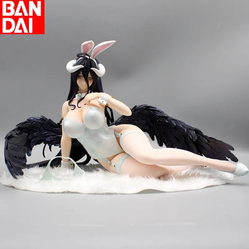 22cm Albedo Explosive Armor Sexy Pvc Figure White Silk Bunny Beauty Premium Model Gifts Car Chassis Ornaments Surprise Model Toy