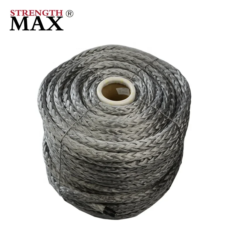 JINLI Multi Size Mooring Marine Synthetic Uhmwpe Rope 100%UHMWPE 12 Strands 10mm X 100m CN;SHG PISTON 2%-3% Belgium Imported OEM