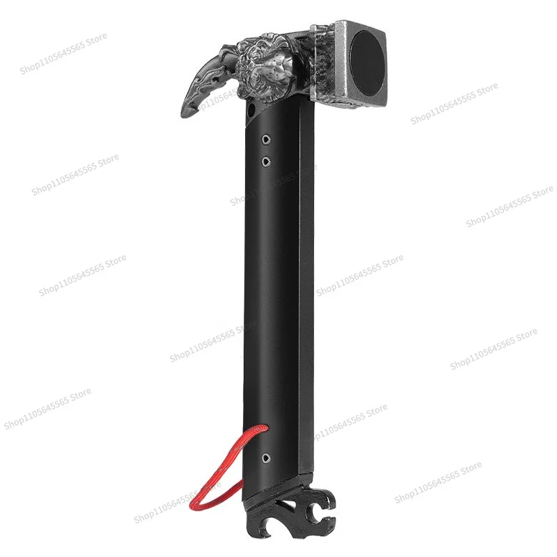 For The New Outdoor Camping Stainless Steel Hammer Iron Multifunctional Portable Car Tent Canopy Ground Nail Hammer