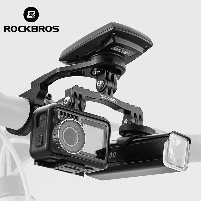 ROCKBROS Bike Speedometer Extension Bracket Bicycle Computer GPS Support For GoPro Garmin Holder Cycling Accessories