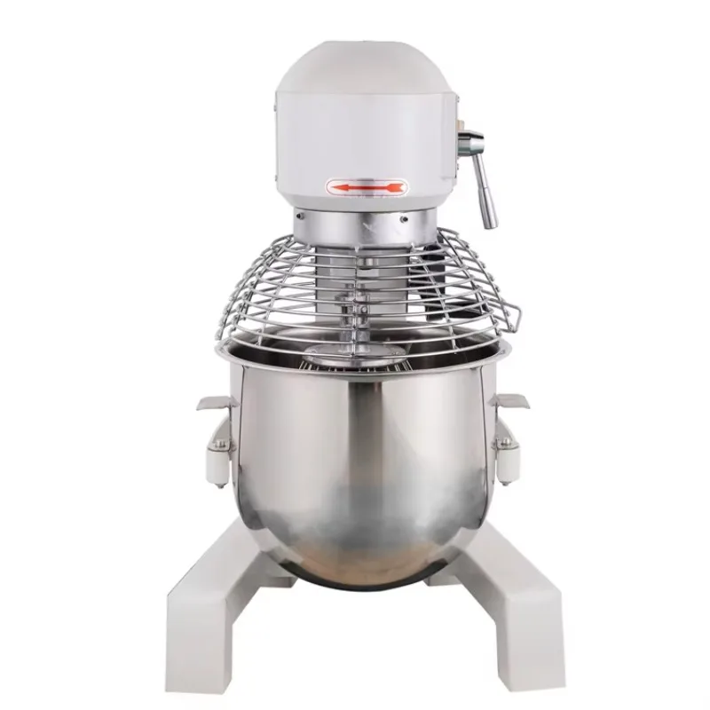 Amasadora de Masa Comercial, Mezcladora de Alimentos de 10L, Batidora de Panadería de 110V 450W, Mezcladora Industrial de Alimentos