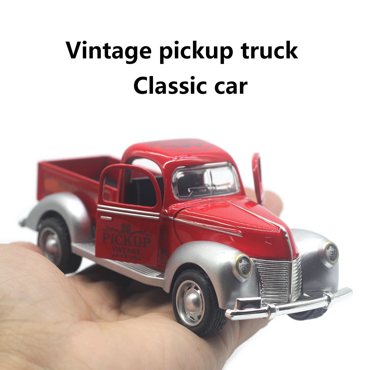 1: 32 Retro Pickup Alloy Vintage Car Model Pickup Series Boy Birthday Gift Collection Toy