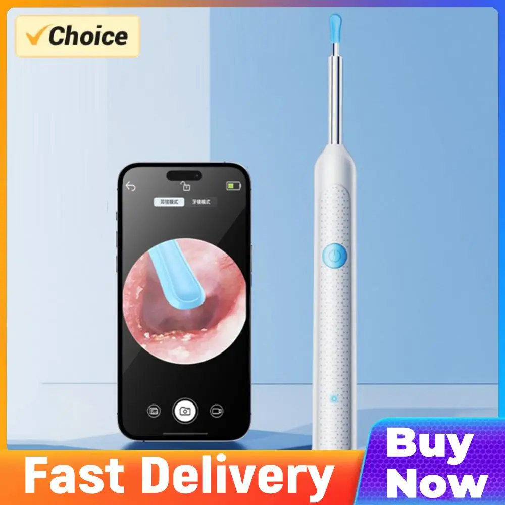 

Умный набор для чистки ушей с камерой, перезаряжаемый отоскоп, набор для ухода за ушами